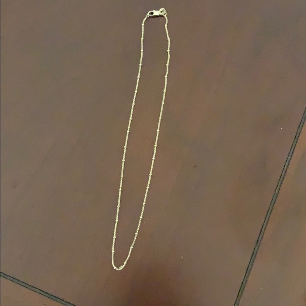 Silver necklace